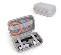 ZLiT Carrying Case for MYNT3D Super 3D Pen,Protective Storage Bag 3D Pen Kit Case for MYNT3D Super 3D Printing Pen Filament Refills and Charger Cable (Grey)