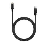 ZLiT Connection Din6 USB Cable Adaptation Fit for Thrustmaster TH8A Cable Hand-Row TSS Handbrake Signal Line (USB)