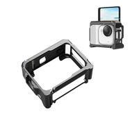 ZLiT Frame Cage for Insta360 GO Ultra Camera,Aluminum Alloy Expansion Utility Mounting Frame Case for 360 GO Ultra with Cold Shoe (Black)