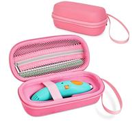 ZLiT Hard Carrying Case for 3Doodler Start+ Essentials (2024) 3D Pen Set Storage Bag Organizer for Printing Pen and Charger Cable (Pink)