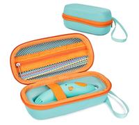 ZLiT Hard Carrying Case for 3Doodler Start+ Essentials (2024) 3D Pen Set Storage Bag Organizer for Printing Pen and Charger Cable (Cyan-blue)
