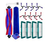 ZLiT Main Brush Hepa Filter Screen Side Brush Roller Brush Mop Cloth for Dyson Spot+ Scrub AI Robot Vacuum Cleaner Replacement Part (1 Set)