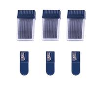 ZLKSKER 36pcs Compass Lead Refills 2 Millimeter for Math Compass/Drawing Compass, 12 per Tube (Pack of 3 Tubes)