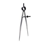 ZLKSKER 8 Inch Adjustable Lockable Steel Wing Divider, Leather Compass for Woodworking & Leather Craft, Marking & Scribe Tool