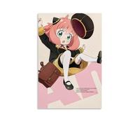 ZLLFES Anya Forger Poster Canvas Wall Art Modern Simple Style Suitable for Various Life Scenes Is Also A Great Birthday Gift Souvenir ChoiceUnframe-style08x12inch(20x30cm)