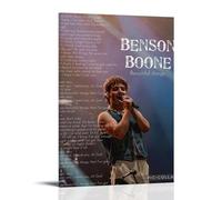 ZLLFES Beautiful Things Benson Boone Poster Canvas Wall Art Modern Simple Style Suitable for Various Life Scenes Is Also A Great Birthday Gift Souvenir ChoiceFrame-style12x18inch(30x45cm)