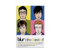 ZLLFES Blur The Best Of Blur Poster Canvas Wall Art Modern Simple Style Suitable for Various Life Scenes Is Also A Great Birthday Gift Souvenir ChoiceUnframe-style16x24inch(40x60cm)