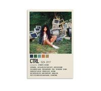 ZLLFES Ctrl Sza Poster Canvas Wall Art Modern Simple Style Suitable for Various Life Scenes Is Also A Great Birthday Gift Souvenir ChoiceUnframe-style12x18inch(30x45cm)