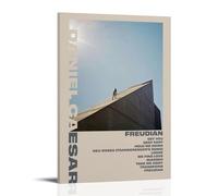 ZLLFES Daniel Caesar Freudian Poster Canvas Wall Art Modern Simple Style Suitable for Various Life Scenes Is Also A Great Birthday Gift Souvenir ChoiceFrame-style20x30inch(50x75cm)