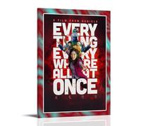 ZLLFES Everything Everywhere All at Once Poster Canvas Wall Art Modern Simple Style Suitable for Various Life Scenes Is Also A Great Birthday Gift Souvenir ChoiceFrame-style24x36inch(60x90cm)
