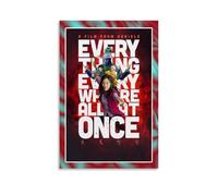 ZLLFES Everything Everywhere All at Once Poster Canvas Wall Art Modern Simple Style Suitable for Various Life Scenes Is Also A Great Birthday Gift Souvenir ChoiceUnframe-style08x12inch(20x30cm)