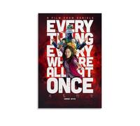 ZLLFES Everything Everywhere All at Once Poster Canvas Wall Art Modern Simple Style Suitable for Various Life Scenes Is Also A Great Birthday Gift Souvenir ChoiceUnframe-style16x24inch(40x60cm)