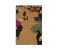 ZLLFES Félix Vallotton Street Scene in Paris Poster Canvas Wall Art Modern Simple Style Suitable for Various Life Scenes Is Also A Great Birthday Gift Souvenir ChoiceUnframe-style08x12inch(20x30cm)