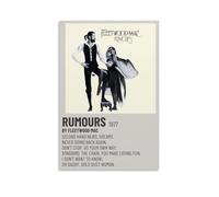 ZLLFES Fleetwood Mac Rumours Poster Canvas Wall Art Modern Simple Style Suitable for Various Life Scenes Is Also A Great Birthday Gift Souvenir ChoiceUnframe-style12x18inch(30x45cm)