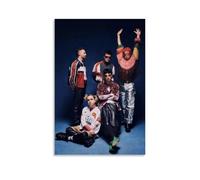 ZLLFES Fontaines D.C. Poster Canvas Wall Art Modern Simple Style Suitable for Various Life Scenes Is Also A Great Birthday Gift Souvenir ChoiceUnframe-style16x24inch(40x60cm)