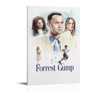 ZLLFES Forrest Gump Poster Canvas Wall Art Modern Simple Style Suitable for Various Life Scenes Is Also A Great Birthday Gift Souvenir ChoiceFrame-style16x24inch(40x60cm)
