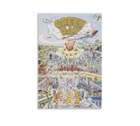 ZLLFES Green Day Dookie Poster Canvas Wall Art Modern Simple Style Suitable for Various Life Scenes Is Also A Great Birthday Gift Souvenir ChoiceUnframe-style16x24inch(40x60cm)