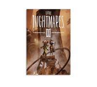 ZLLFES Little Nightmares Poster Canvas Wall Art Modern Simple Style Suitable for Various Life Scenes Is Also A Great Birthday Gift Souvenir ChoiceUnframe-style24x36inch(60x90cm)