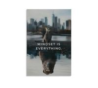 ZLLFES Minoset Is Everything Poster Canvas Wall Art Modern Simple Style Suitable for Various Life Scenes Is Also A Great Birthday Gift Souvenir ChoiceUnframe-style16x24inch(40x60cm)