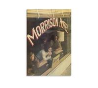 ZLLFES Morrison Hotel by The Doors Poster Canvas Wall Art Modern Simple Style Suitable for Various Life Scenes Is Also A Great Birthday Gift Souvenir ChoiceUnframe-style12x18inch(30x45cm)