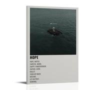 ZLLFES NF Hope Album Poster Canvas Wall Art Modern Simple Style Suitable for Various Life Scenes Is Also A Great Birthday Gift Souvenir ChoiceFrame-style24x36inch(60x90cm)