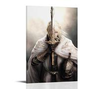 ZLLFES Shadow of The Golden Tree DLC Poster Canvas Wall Art Modern Simple Style Suitable for Various Life Scenes Is Also A Great Birthday Gift Souvenir ChoiceFrame-style16x24inch(40x60cm)