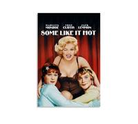 ZLLFES Some Like It Hot Poster Canvas Wall Art Modern Simple Style Suitable for Various Life Scenes Is Also A Great Birthday Gift Souvenir ChoiceUnframe-style08x12inch(20x30cm)