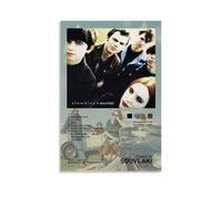 ZLLFES Souvlaki-Slowdive Poster Canvas Wall Art Modern Simple Style Suitable for Various Life Scenes Is Also A Great Birthday Gift Souvenir ChoiceUnframe-style12x18inch(30x45cm)