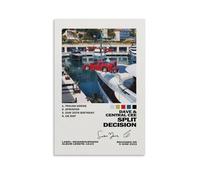 ZLLFES Split Decision-Dave And Central Cee Poster Canvas Wall Art Modern Simple Style Suitable for Various Life Scenes Is Also A Great Birthday Gift Souvenir ChoiceUnframe-style24x36inch(60x90cm)