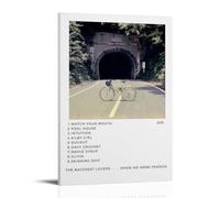 ZLLFES The Backseat Lovers When We Were Friends Poster Canvas Wall Art Modern Simple Style Suitable for Various Life Scenes Is Also A Great Birthday Gift Souvenir ChoiceFrame-style24x36inch(60x90cm)