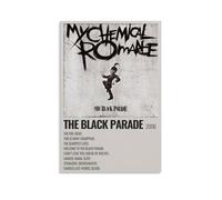 ZLLFES The Black Parade-My Chemical Romance Poster Canvas Wall Art Modern Simple Style Suitable for Various Life Scenes Is Also A Great Birthday Gift Souvenir ChoiceUnframe-style24x36inch(60x90cm)