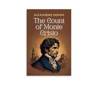 ZLLFES The Count of Monte Cristo Poster Canvas Wall Art Modern Simple Style Suitable for Various Life Scenes Is Also A Great Birthday Gift Souvenir ChoiceUnframe-style16x24inch(40x60cm)