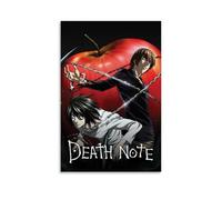 ZLLFES The Death Note Poster Canvas Wall Art Modern Simple Style Suitable for Various Life Scenes Is Also A Great Birthday Gift Souvenir ChoiceUnframe-style20x30inch(50x75cm)