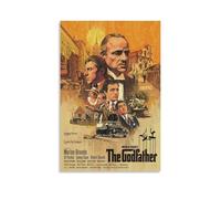 ZLLFES The Godfather Poster Canvas Wall Art Modern Simple Style Suitable for Various Life Scenes Is Also A Great Birthday Gift Souvenir ChoiceUnframe-style16x24inch(40x60cm)