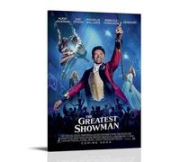 ZLLFES The Greatest Showman Poster Canvas Wall Art Modern Simple Style Suitable for Various Life Scenes Is Also A Great Birthday Gift Souvenir ChoiceFrame-style08x12inch(20x30cm)