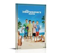 ZLLFES The Inbetweeners Poster Canvas Wall Art Modern Simple Style Suitable for Various Life Scenes Is Also A Great Birthday Gift Souvenir ChoiceFrame-style08x12inch(20x30cm)