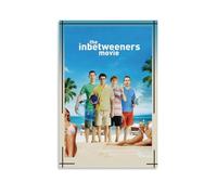 ZLLFES The Inbetweeners Poster Canvas Wall Art Modern Simple Style Suitable for Various Life Scenes Is Also A Great Birthday Gift Souvenir ChoiceUnframe-style16x24inch(40x60cm)