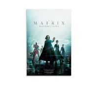 ZLLFES The Matrix Poster Canvas Wall Art Modern Simple Style Suitable for Various Life Scenes Is Also A Great Birthday Gift Souvenir ChoiceUnframe-style24x36inch(60x90cm)