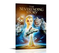 ZLLFES The Never Ending Story Poster Canvas Wall Art Modern Simple Style Suitable for Various Life Scenes Is Also A Great Birthday Gift Souvenir ChoiceFrame-style24x36inch(60x90cm)
