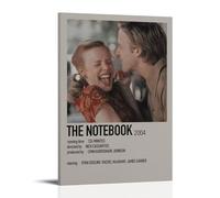ZLLFES The Notebook Poster Canvas Wall Art Modern Simple Style Suitable for Various Life Scenes Is Also A Great Birthday Gift Souvenir ChoiceFrame-style24x36inch(60x90cm)