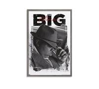 ZLLFES The Notorious B.I.G. Poster Canvas Wall Art Modern Simple Style Suitable for Various Life Scenes Is Also A Great Birthday Gift Souvenir ChoiceUnframe-style08x12inch(20x30cm)