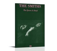 ZLLFES The Queen Is Dead by The Smiths Poster Canvas Wall Art Modern Simple Style Suitable for Various Life Scenes Is Also A Great Birthday Gift Souvenir ChoiceFrame-style24x36inch(60x90cm)