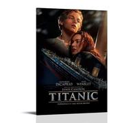 ZLLFES Titanic Poster Canvas Wall Art Modern Simple Style Suitable for Various Life Scenes Is Also A Great Birthday Gift Souvenir ChoiceFrame-style08x12inch(20x30cm)