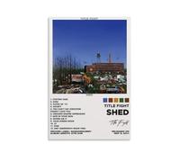 ZLLFES Title Fight Shed Poster Canvas Wall Art Modern Simple Style Suitable for Various Life Scenes Is Also A Great Birthday Gift Souvenir ChoiceUnframe-style24x36inch(60x90cm)