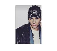 ZLLFES Tom Kaulitz Poster Canvas Wall Art Modern Simple Style Suitable for Various Life Scenes Is Also A Great Birthday Gift Souvenir ChoiceUnframe-style12x18inch(30x45cm)