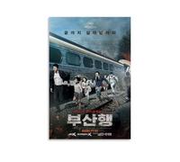 ZLLFES Train to Busan Poster Canvas Wall Art Modern Simple Style Suitable for Various Life Scenes Is Also A Great Birthday Gift Souvenir ChoiceUnframe-style12x18inch(30x45cm)