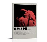 ZLLFES TV Girl French Exit Poster Canvas Wall Art Modern Simple Style Suitable for Various Life Scenes Is Also A Great Birthday Gift Souvenir ChoiceFrame-style08x12inch(20x30cm)