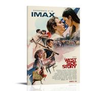 ZLLFES West Side Story Poster Canvas Wall Art Modern Simple Style Suitable for Various Life Scenes Is Also A Great Birthday Gift Souvenir ChoiceFrame-style20x30inch(50x75cm)