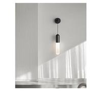 ZLLFHS H65 Copper Wall lamp Black Minimalist Style Living Room TV Background Wall amp,Pendant Light