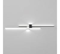 ZLLFHS Linear Wall Geometric Metal Strip Wall Light with Acrylic Shade Bedside Wall Lamp Indoor Long Atmosphere Lamps for Living Room